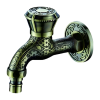 VIEIR Кран водоразборный с носиком VR324 Ретро 1/2" (короткий)