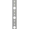 TERMOCLIP Рейка стальная прижимная PC 2 (3000х31х1,5 мм.)