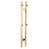 BOHEME Полотенцесушитель электрический MATT GOLD 728-MG, 103х170х1200мм.