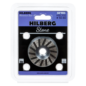 TD Чашка шлифовальная алмазная по плитке и камню 50 Hilberg Stone Cup 50*M14, №50-60