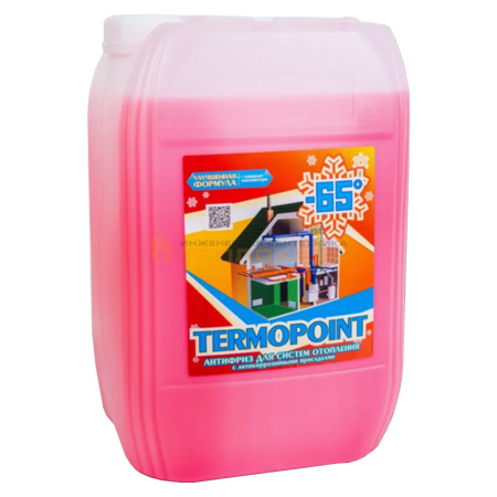 TERMOPOINT Теплоноситель для отопления -65°С, 30 кг. (моноэтиленгликоль)