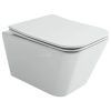CERAMICANOVA Унитаз подвесной Miro, 360х520х300мм. (торнадо, белый)
