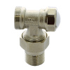 EMMETI Вентиль настроечный угловой 1/2"хM24х19, Нар. / Нар.