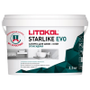 LITOKOL Затирка швов эпоксидная STARLIKE EVO S.100 2,5кг. (Blanco assoluto)