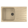 MIXLINE Мойка ML-GM20 с крылом, светло-розовая (311), 480*830*190мм