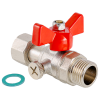 VALTEC Кран шаровой. для подключения манометра 1/2" Нар./Вн.