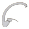 MIXLINE Смеситель для кухни 35к ML-GS02 (331) белый высок. излив