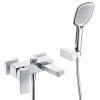 WASSERKRAFT Смеситель для ванны с коротким изливом Aller 1061WHITE 
