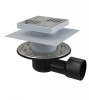 ALCAPLAST Сливной трап APV3444, 150х150/50/75мм.