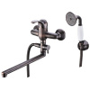 WASSERKRAFT Смеситель для ванны с длинным изливом Isar 1302L 