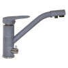 MIXLINE Смеситель для кухни 40к ML-GS05 (309) темно-серый с вых. для питьевого фильтра