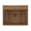 MIXLINE Мойка ML-GM15 терракотовая (307), 490*550*200мм