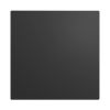 ЭРА Лицевая панель вентилятора AEON D100/125 175х175, Matt Black DICITI