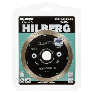 TD Диск алм. отрезной по керамике 200 Hilberg Graphite 200*25.4*10*1.4