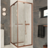 VEGAS GLASS Уголок душевой Z+ZPV Inside, 900x900мм. (брашированная медь)
