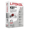 LITOKOL Клей для гранита, камня, теплых полов Litoflex K81 белый, 25кг.
