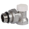 STOUT Клапан запорно-балансировочный угловой SVL 1/2"