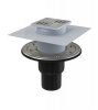 ALCAPLAST Сливной трап APV4344, 105х105/50/75мм.