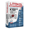 LITOKOL Клей для крупноформатных плит HYPERFLEX K100, 20кг. (серый)