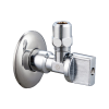 MVI Кран шаровой для подключения сантехнических приборов 1/2"*M10 нар.-нар., бабочка, PREMIUM