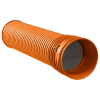 PRO AQUA Труба гофрированная с интегрированной муфтой SN16,600x6000мм., 