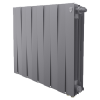 ROYAL THERMO Радиатор биметаллический PianoForte 500/Silver Satin VDR80 - 10 секц.