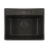 MIXLINE Мойка ML-GM15 черная (308), 490*550*200мм