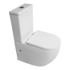 AZARIO Унитаз напольный BLANCO, 820х630х360мм.
