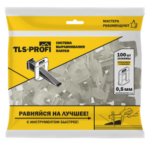 TLS PROFI Зажим для СВП 0,5мм. (100шт.)