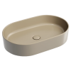 CERAMICANOVA Умывальник накладной Element 600х380х122мм. (капучино матовый)