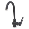 MIXLINE Смеситель для кухни 40к ML-GS04 (308) черный высок. излив