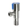 ACCOONA Кран для подключения сантехприборов 1/2"х1/2" 473-5AC. (синий)