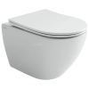 CERAMICANOVA Унитаз подвесной Mia, 360х520х350мм. (торнадо, белый)