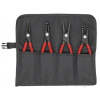 KNIPEX Комплект щипцов для стопорных колец (4 предмета)
