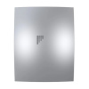 ЭРА Вентилятор накладной BREEZE D125 обр.клапан, Gray metal DICITI