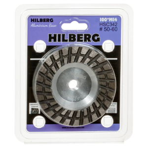 TD Чашка шлифовальная алмазная по плитке и камню 100 Hilberg Stone Cup 100*M14, №50-60