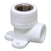 FUSITEK Угол 90° комб. с вн. р. PPR - 20х1/2"  с креплением