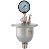 VALTEC Гаситель гидроударов мембранный, с манометром (до 20 бар, 0,155 л.)