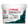 LITOKOL Затирка швов  эпоксидная STARLIKE EVO S.130 5кг. (grigio ardesia)