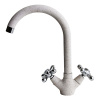 MIXLINE Смеситель для кухни 1/2кер ML-GS07 (328) бежевый высок. излив