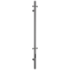 BOHEME Полотенцесушитель электрический UNO GUN METAL, 110x122x1500мм.