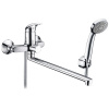 WASSERKRAFT Смеситель для ванны с длинным изливом Isen 2602L 