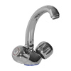 MIXLINE Смеситель для кухни 1/2 кер. ML02-032 низкий излив