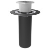 TERMOCLIP Кровельная воронка ВФ-ТД2 110х450мм., с обж. фланцем и трапом