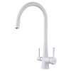 LEMARK Смеситель для кухни Comfort LM3075W (белый)