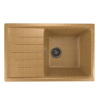MIXLINE Мойка ML-GM19 с крылом, песочная (302), 495*750*200мм