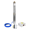 JEMIX Скважинный насос 4-SDM-3-50 - 4" (Н 72м, 1,1кВт, до 4320л/ч, каб. 50м, верхний з.)