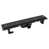 VIEIR Душевой трап DL80P-C с сухим затвором-800 мм. (черный)