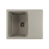 MIXLINE Мойка ML-GM26 с крылом, графит (342), 470*580*190мм