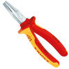 KNIPEX Плоскогубцы с гладкими губками, L=160 мм.